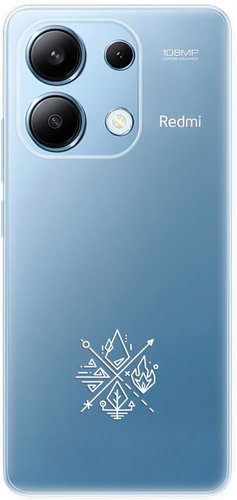 iSaprio čiré pouzdro - Elements - Xiaomi Redmi Note 13 - Phone Cover - Main image