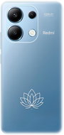 iSaprio čiré pouzdro - Lotos - Xiaomi Redmi Note 13 - Phone Cover