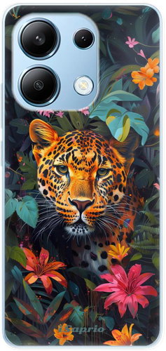 iSaprio Flower Jaguar - Xiaomi Redmi Note 13 - Phone Cover - Main image