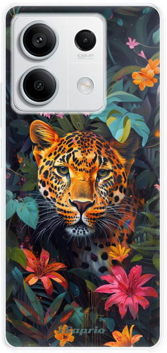 iSaprio Flower Jaguar - Xiaomi Redmi Note 13 5G - Phone Cover - Main image