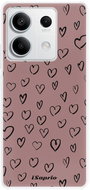 iSaprio Heart Dark - Xiaomi Redmi Note 13 5G - Phone Cover