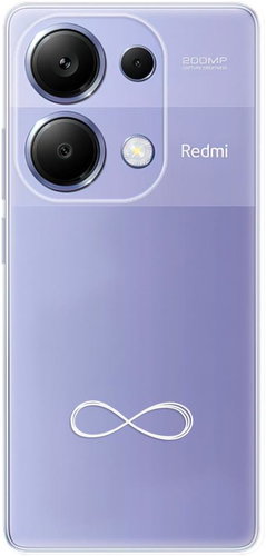 iSaprio čiré pouzdro - Infinity - Xiaomi Redmi Note 13 Pro - Phone Cover - Main image