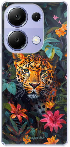 iSaprio Flower Jaguar - Xiaomi Redmi Note 13 Pro - Phone Cover - Main image