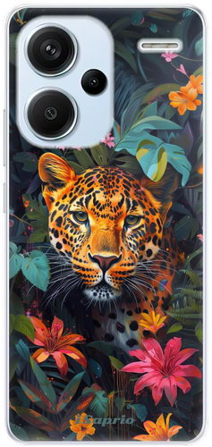 iSaprio Flower Jaguar - Xiaomi Redmi Note 13 Pro+ 5G - Phone Cover - Main image