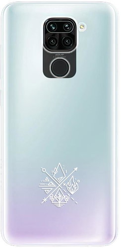 iSaprio čiré pouzdro - Elements - Xiaomi Redmi Note 9 - Phone Cover - Main image