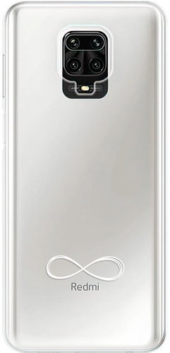 iSaprio Clear Case - Infinity - Xiaomi Redmi Note 9 Pro - Phone Cover - Main image