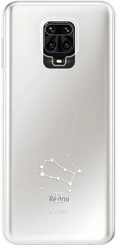 iSaprio čiré pouzdro - Blíženci - Xiaomi Redmi Note 9 Pro - Phone Cover - Main image