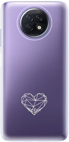 iSaprio čiré pouzdro - Digital Love - Xiaomi Redmi Note 9T - Phone Cover - Main image