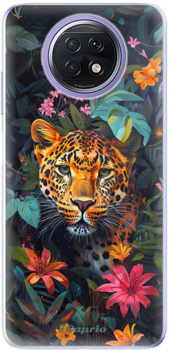 iSaprio Flower Jaguar - Xiaomi Redmi Note 9T - Phone Cover - Main image
