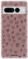 iSaprio Heart Dark - Google Pixel 7 Pro 5G - Phone Cover