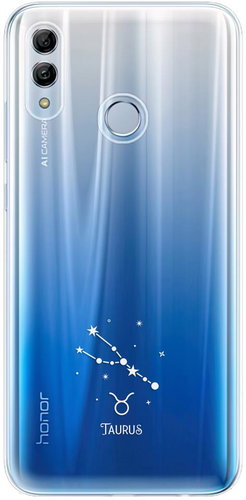 iSaprio clear case - Taurus - Honor 10 Lite - Phone Cover - Main image