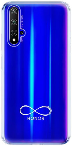 iSaprio Clear Case - Infinity - Honor 20 - Phone Cover - Main image