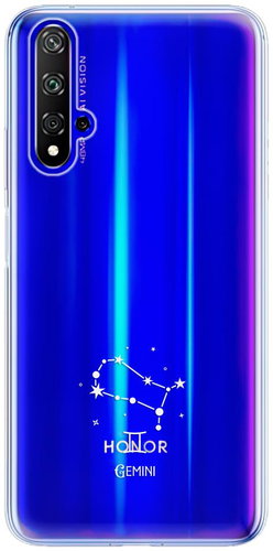 iSaprio čiré pouzdro - Blíženci - Honor 20 - Phone Cover - Main image