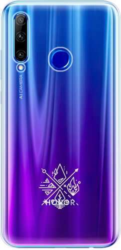 iSaprio Clear Case - Elements - Honor 20 Lite - Phone Cover - Main image