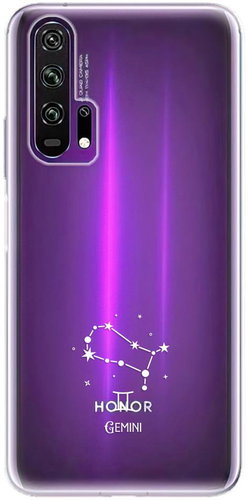 iSaprio čiré pouzdro - Blíženci - Honor 20 Pro - Phone Cover - Main image