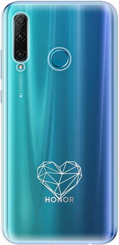 iSaprio čiré pouzdro - Digital Love - Honor 20e - Phone Cover - Main image