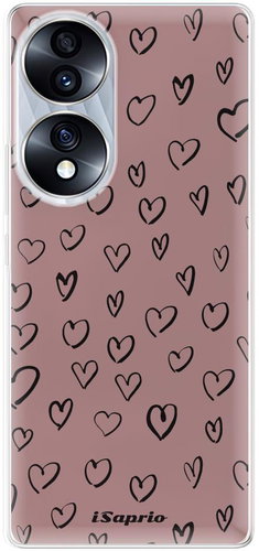iSaprio Heart Dark - Honor 70 - Phone Cover - Main image