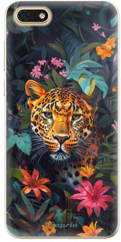 iSaprio Flower Jaguar - Honor 7S - Phone Cover - Main image