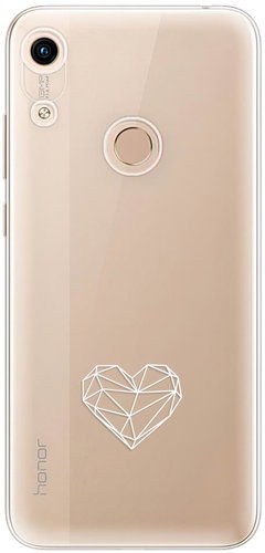 iSaprio Clear Case - Digital Love - Honor 8A - Phone Cover - Main image
