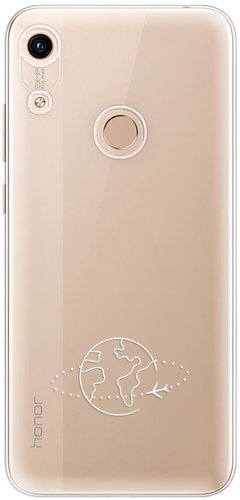 iSaprio Clear Case - Travel - Honor 8A - Phone Cover - Main image