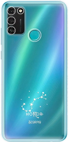 iSaprio Clear Case - Scorpio - Honor 9A - Phone Cover - Main image