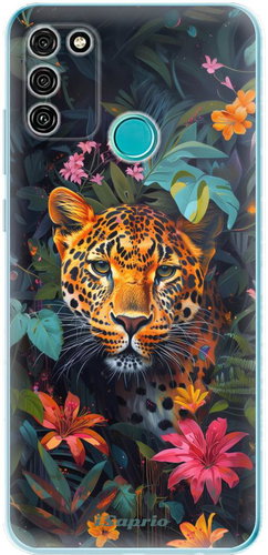 iSaprio Flower Jaguar - Honor 9A - Phone Cover - Main image