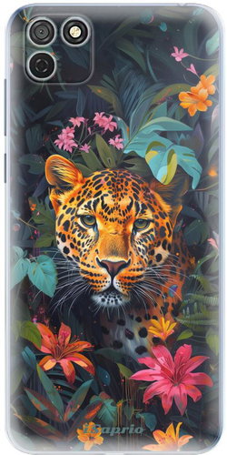 iSaprio Flower Jaguar - Honor 9S - Phone Cover - Main image