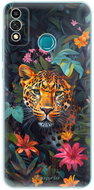iSaprio Flower Jaguar - Honor 9X Lite - Phone Cover