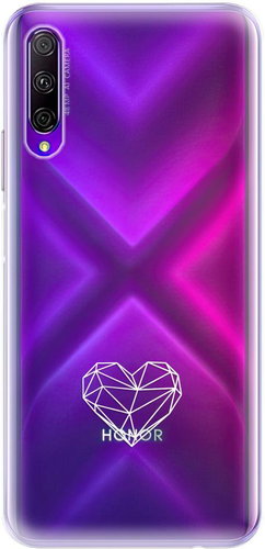 iSaprio čiré pouzdro - Digital Love - Honor 9X Pro - Phone Cover - Main image