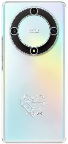 iSaprio čiré pouzdro - Digital Love - Honor Magic5 Lite 5G - Phone Cover - Main image