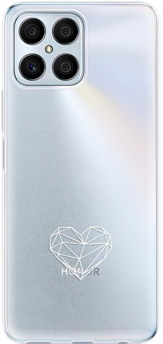 iSaprio čiré pouzdro - Digital Love - Honor X8 - Phone Cover - Main image