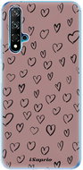 iSaprio Heart Dark - Huawei Nova 5T - Phone Cover