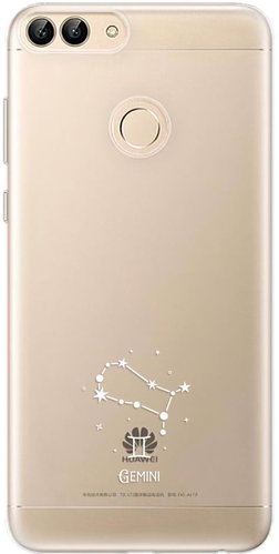 iSaprio čiré pouzdro - Blíženci - Huawei P Smart - Phone Cover - Main image