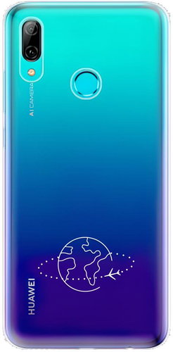 iSaprio Clear Case - Travel - Huawei P Smart 2019 - Phone Cover - Main image