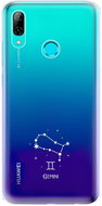 iSaprio čiré pouzdro - Blíženci - Huawei P Smart 2019 - Phone Cover