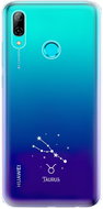 iSaprio clear case - Taurus - Huawei P Smart 2019 - Phone Cover