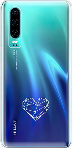 iSaprio čiré pouzdro - Digital Love - Huawei P30 - Phone Cover - Main image