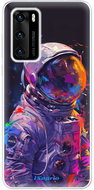 iSaprio Neon Astronaut - Huawei P40 - Kryt na mobil