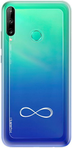 iSaprio čiré pouzdro - Infinity - Huawei P40 Lite E - Phone Cover - Main image