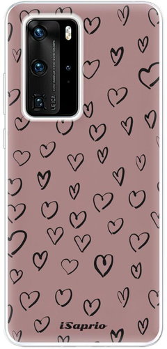 iSaprio Heart Dark - Huawei P40 Pro - Phone Cover - Main image