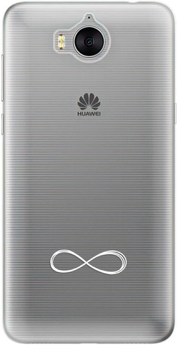 iSaprio čiré pouzdro - Infinity - Huawei Y5 2017/Huawei Y6 2017 - Phone Cover - Main image