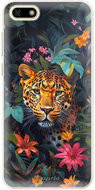 iSaprio Flower Jaguar - Huawei Y5 2018 - Phone Cover