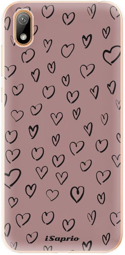 iSaprio Heart Dark - Huawei Y5 2019 - Phone Cover - Main image