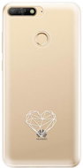 iSaprio čiré pouzdro - Digital Love - Huawei Y6 Prime 2018 - Phone Cover