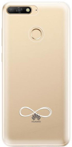 iSaprio čiré pouzdro - Infinity - Huawei Y6 Prime 2018 - Phone Cover - Main image