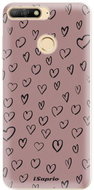 iSaprio Heart Dark - Huawei Y6 Prime 2018 - Phone Cover