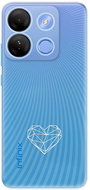 iSaprio čiré pouzdro - Digital Love - Infinix Smart 7 - Phone Cover