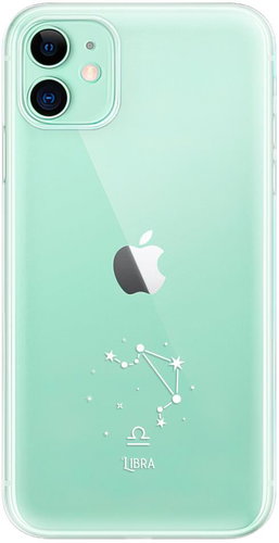 iSaprio Clear Case - Libra - iPhone 11 - Phone Cover - Main image