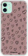 iSaprio Heart Dark - iPhone 11 - Phone Cover