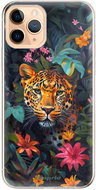 iSaprio Flower Jaguar - iPhone 11 Pro - Phone Cover